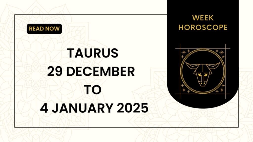 Taurus Weekly Horoscope 2024: Taurus travel related to work will bring success, read full weekly horoscope